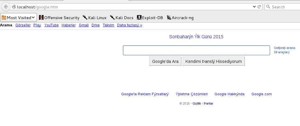 Komutun çalışıp çalışmadığının kontrolü
